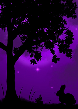 Rabbit Silhouette