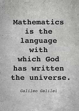 Galileo Galilei Quote L018