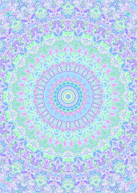 Groovy Jewel Tone Mandala