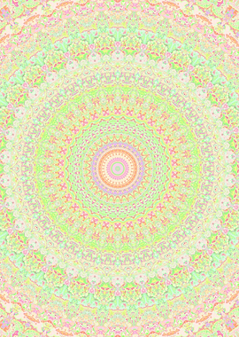 Intricate Vivid Mandala