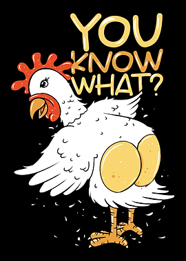 Funny Chicken Ass Farmer