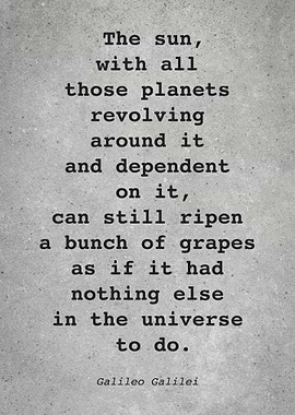 Galileo Galilei Quote L011