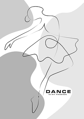 Woman Dance Line body