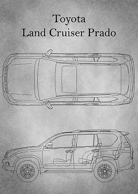 Toyota Land Cruiser gray