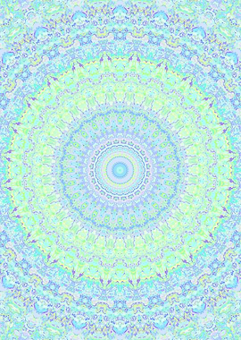 Ornate Vibrant Mandala