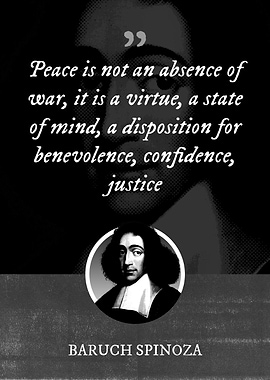 Peace is not an absence of