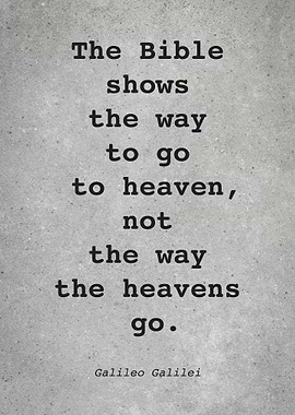 Galileo Galilei Quote L016