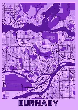 Burnaby Lavender Map