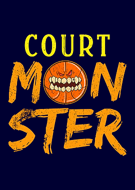 Basketball Court Monster