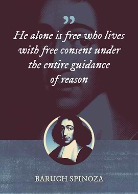 He alone is free who lives