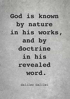 Galileo Galilei Quote L028