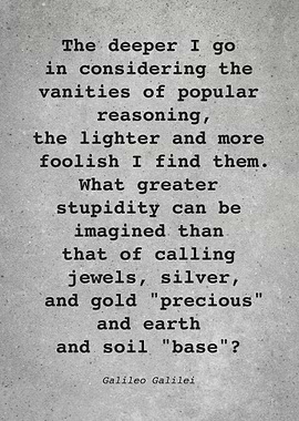 Galileo Galilei Quote L025