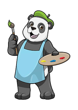 Panda Painter Brush