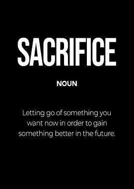 Sacrifice Definition