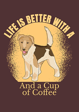 FOXTERRIER AND COFFEE LIFE