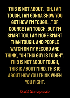 Khabib Nurmagomedov Quotes