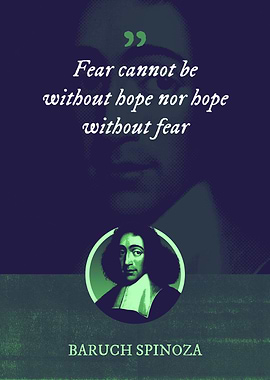 Fear cannot be without