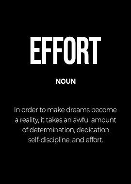 Effort Definition
