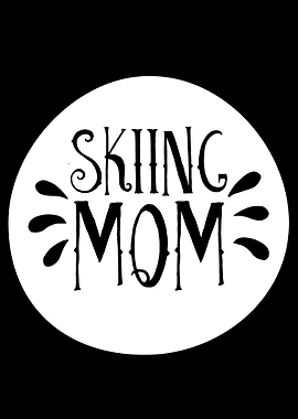 Skiing Mom