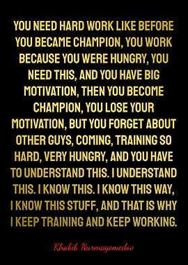 Khabib Nurmagomedov Quotes