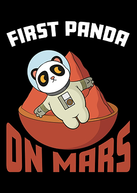 Panda Mars Space Lover