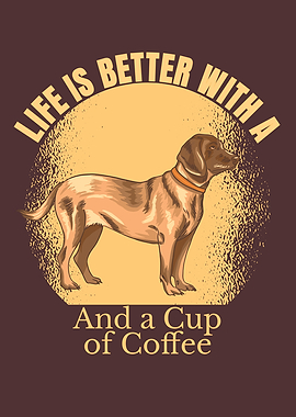 BLOODHOUND AND COFFEE LIFE