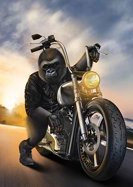 Gorilla Ride Motorbike