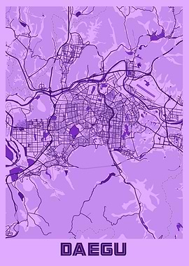 Daegu Lavender Map