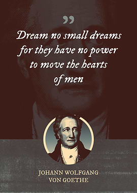 Dream no small dreams for