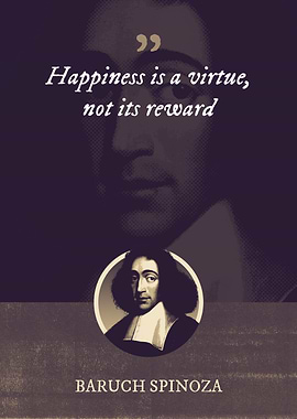 Happiness is a virtue not