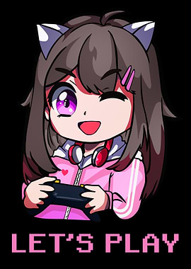 Anime lets play Games
