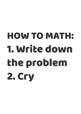 How to Math Funny Quote