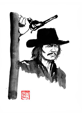 charles bronson with a gun