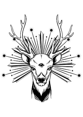 THIRD EYE DEER