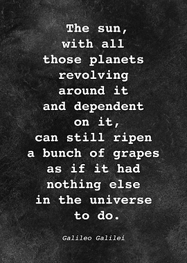 Galileo Galilei Quote D011