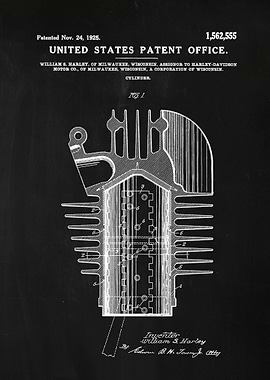 18 Harley Motorcycle Cyli