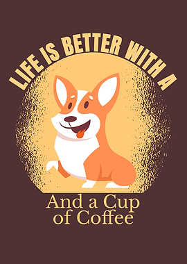 CORGI AND COFFEE LIFE