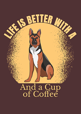 GERMAN SHEPHERD COFFEE