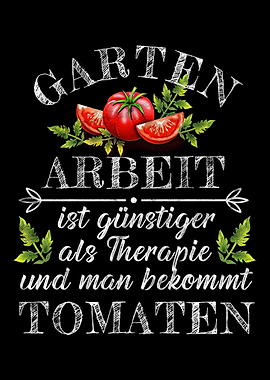 Lustiger Garten Spruch