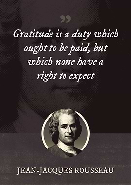 Gratitude is a duty which