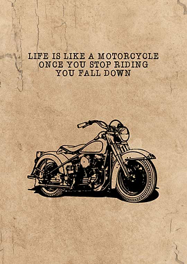Motorcycle Rider Wall Art