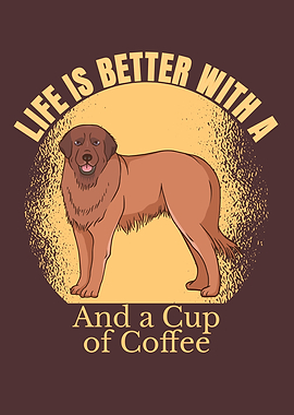 LEONBERGER AND COFFEE LIFE