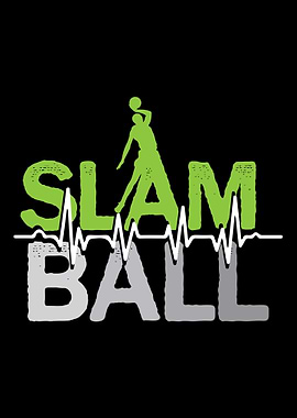 Slam Ball Basketball Playe