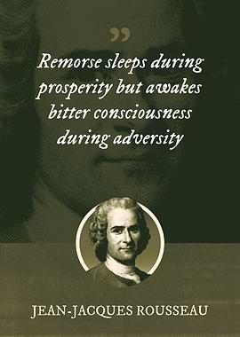 Remorse sleeps during