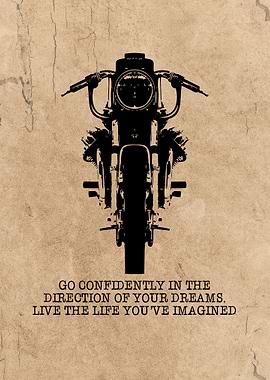 Motorcycle Rider Wall Art