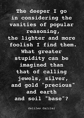 Galileo Galilei Quote D025