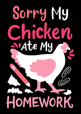 Chicken Back to School Stu