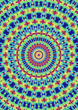 Boho Geometric Mandala