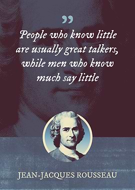 People who know little are