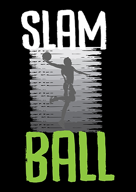 Slam Ball Basketball Playe